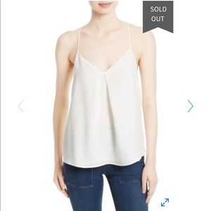 Joie Nahlah B' Silk Camisole ivory size XS EUC